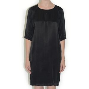 Won Hundred Oak Black Midi Dress